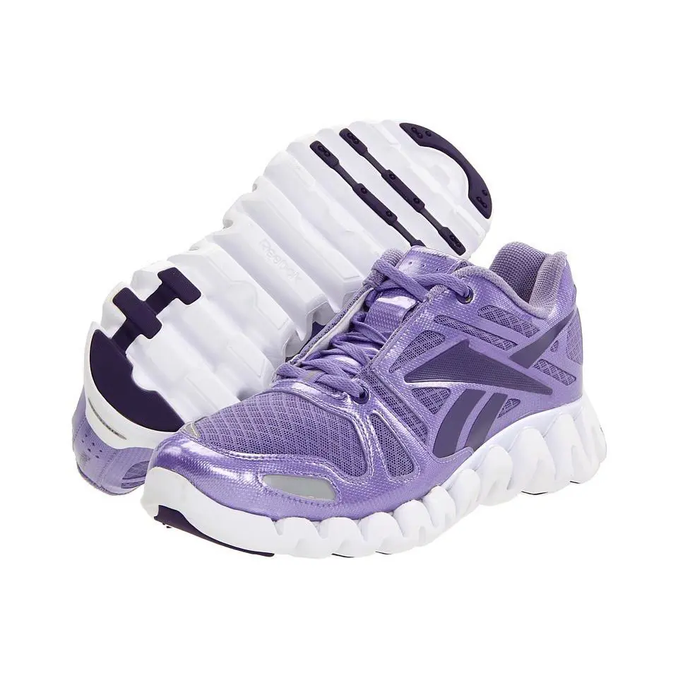 Reebok Zigdynamic Womens Running Sneakers Size 12 - Cozy Purple/Rich Purple/White