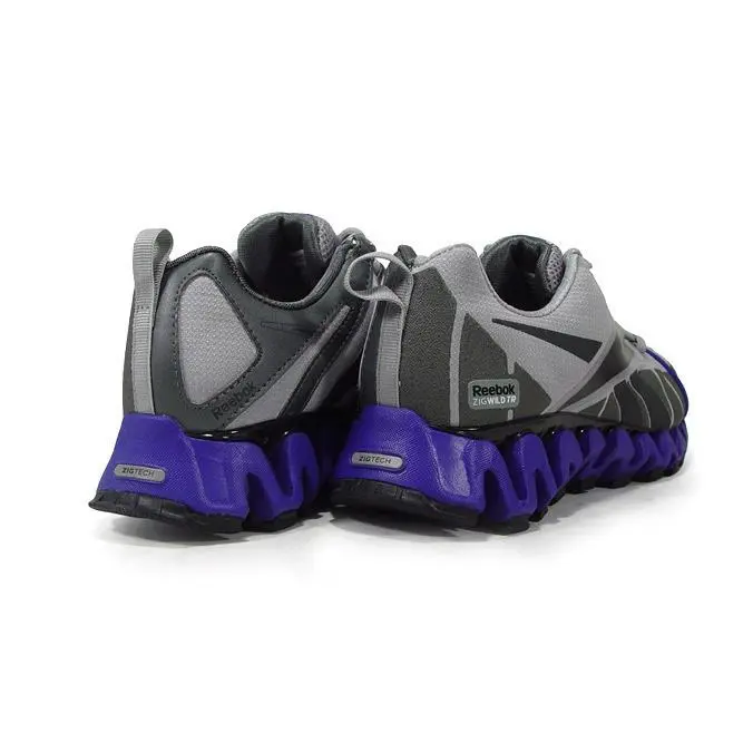 Reebok shoes - Premier Zigwild TR - Premier Zigwild - V57908 - Light Grey/Team Purple (UPC: 885589329786) 1