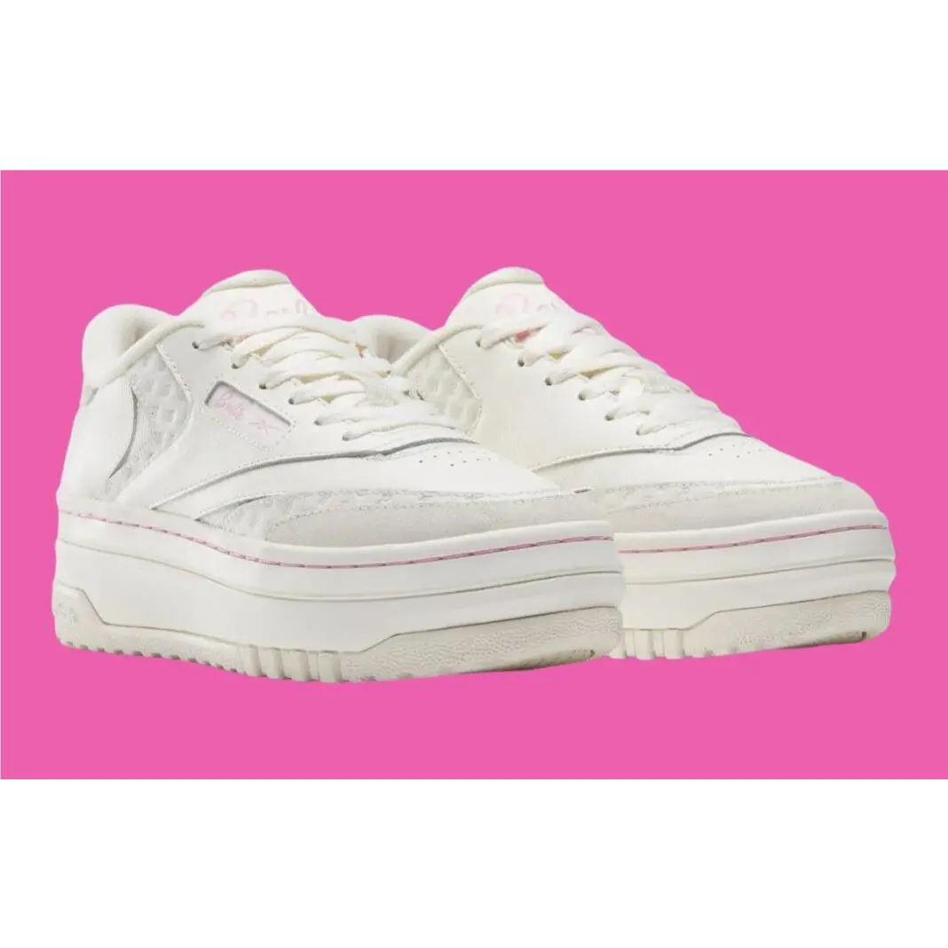 Reebok shoes - REEBOK X BARBIE CLUB C EXTRA - WHITE - 100210969 0
