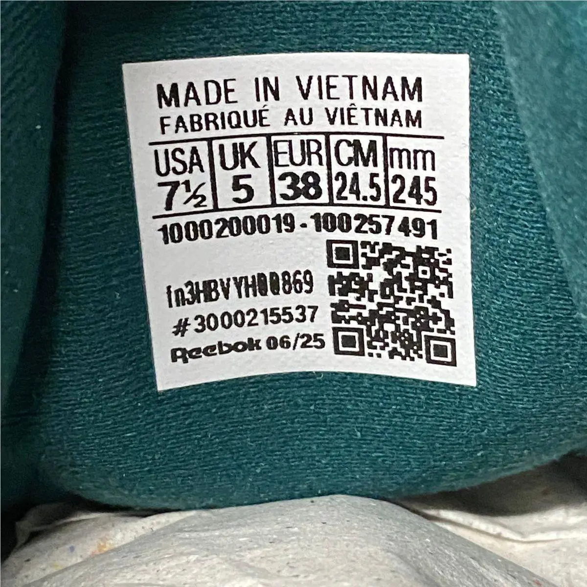 Reebok shoes - vs-177291 - vs-177291 - Green (UPC: 198806810081) 3
