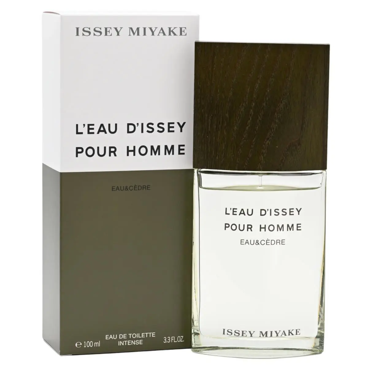 Eau Cedre by Issey Miyake Cologne For Men Edt Intense 3.3 / 3.4 oz