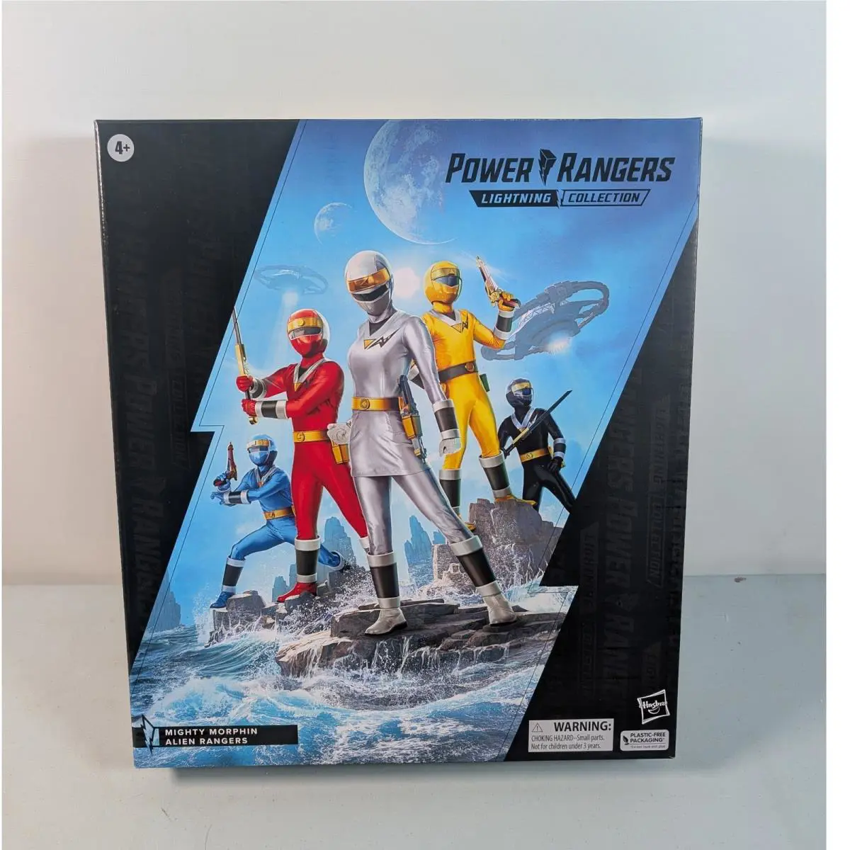 Power Rangers Lightning Collection Mighty Morphin Alien Ranger Action Figure Set