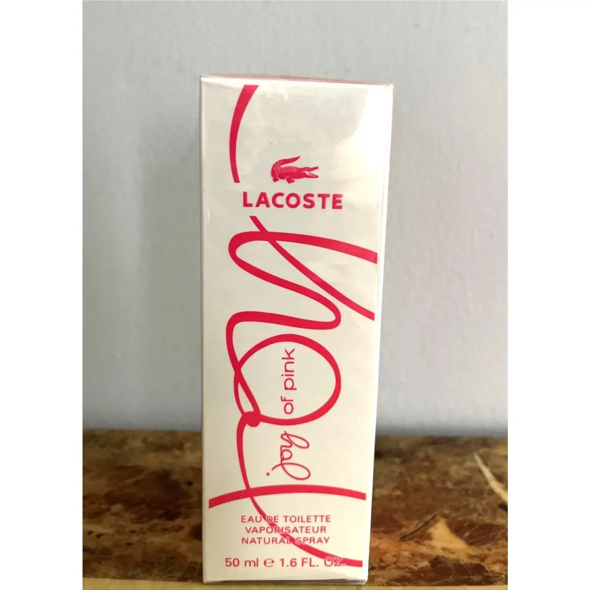 Vintage 2011- Lacoste Joy of Pink 1.6 /1.7 oz / 50ml Edt Spray For Women