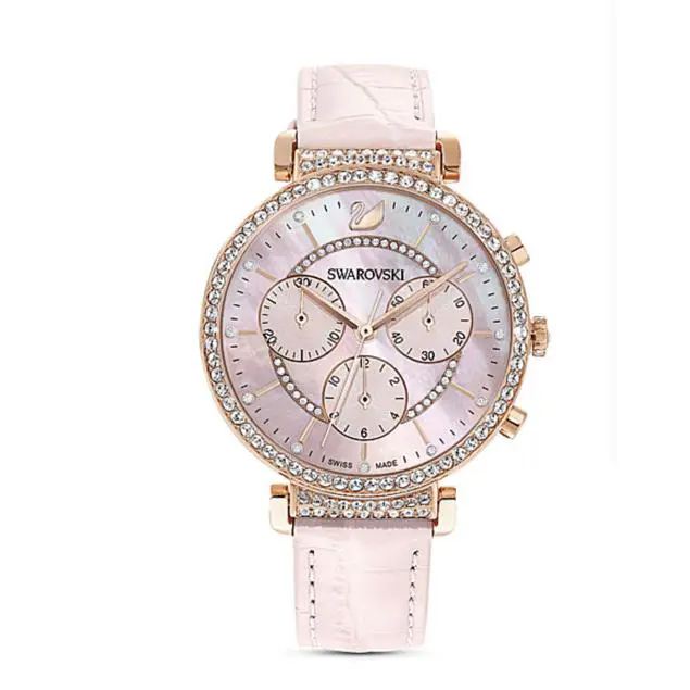 Swarovski 5580352 Passage Chronograph Rose Tone Women`s Watch