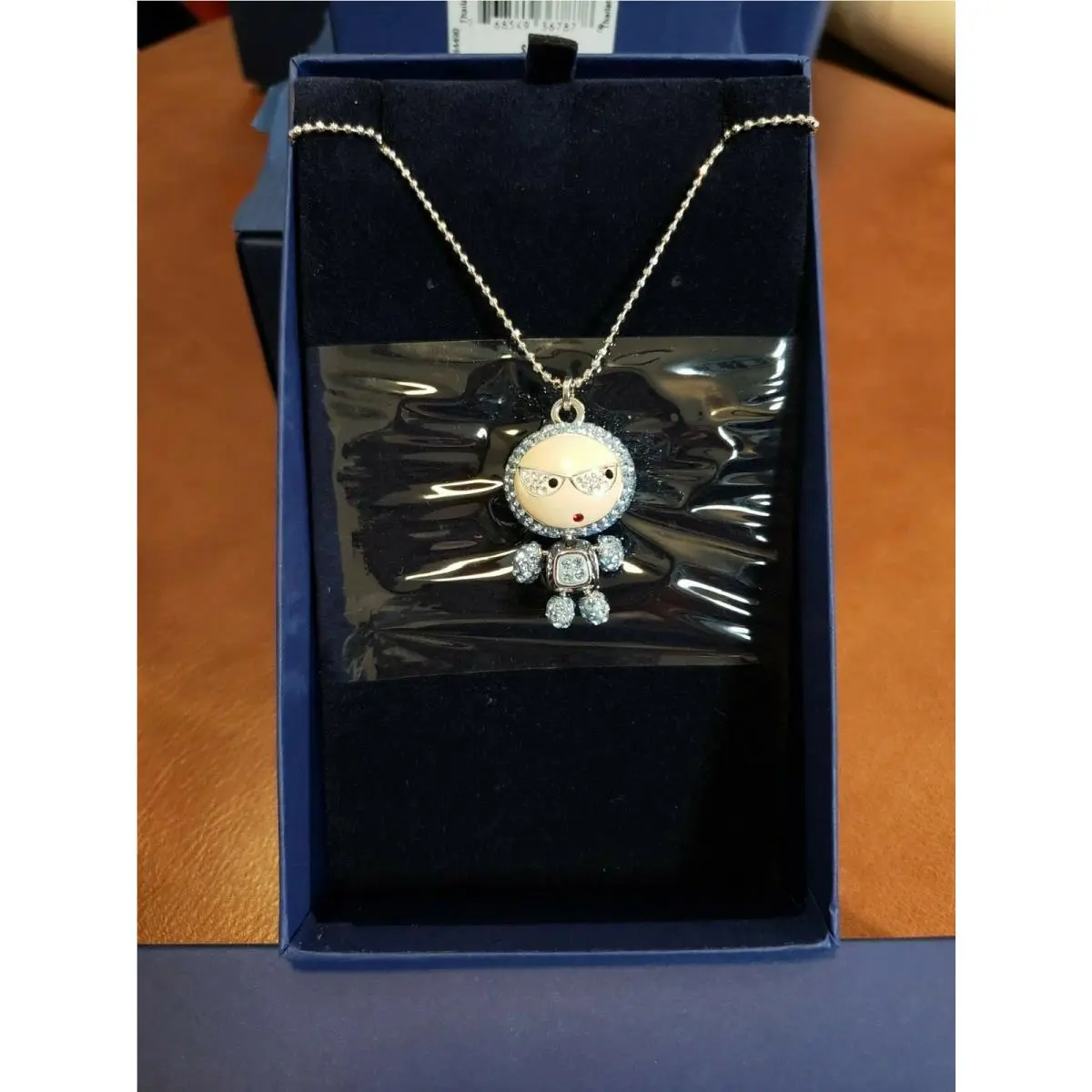 Swarovski Eliot Blue Pendant Necklace Jewelry - 1084490