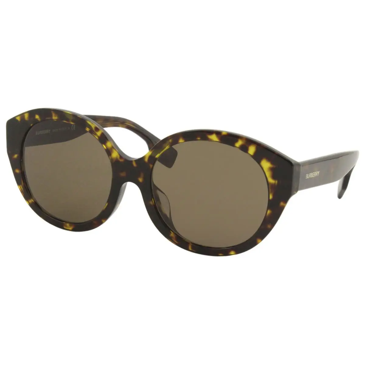 Burberry Women`s BE4304D BE/4302/D 3002/73 Dark Havana Round Sunglasses 55mm