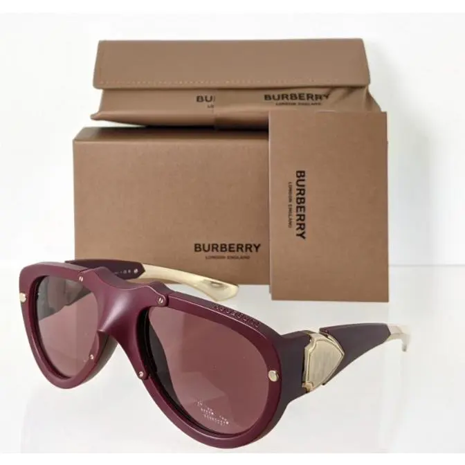 Burberry BE 4433 Sunglasses 4140/75 Burgundy 4433-U Frame