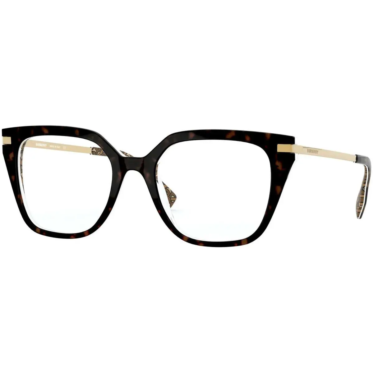 Eyeglasses BE2310 3827 50mm Havana / Demo Lens by Burberry