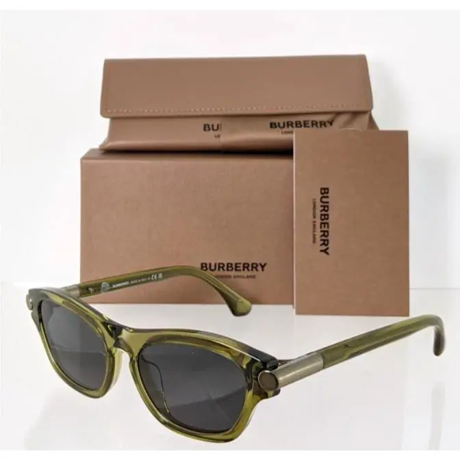 Burberry BE 4430 Sunglasses 4118/87 Olive Green Frame