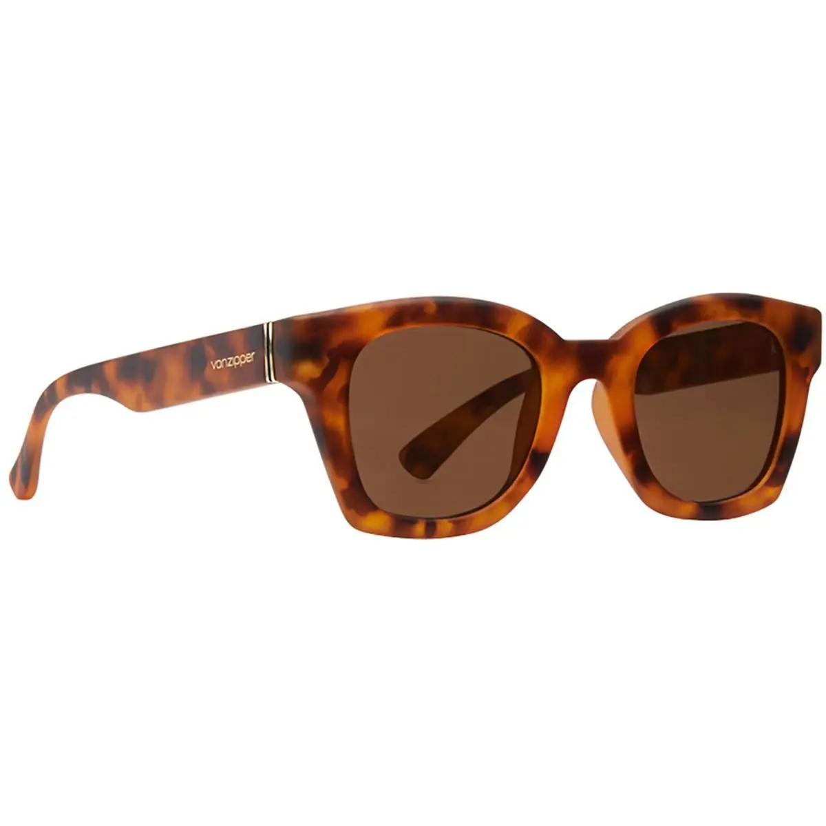 Vonzipper Men`s Gabba Brown/brown One Size Sunglasses