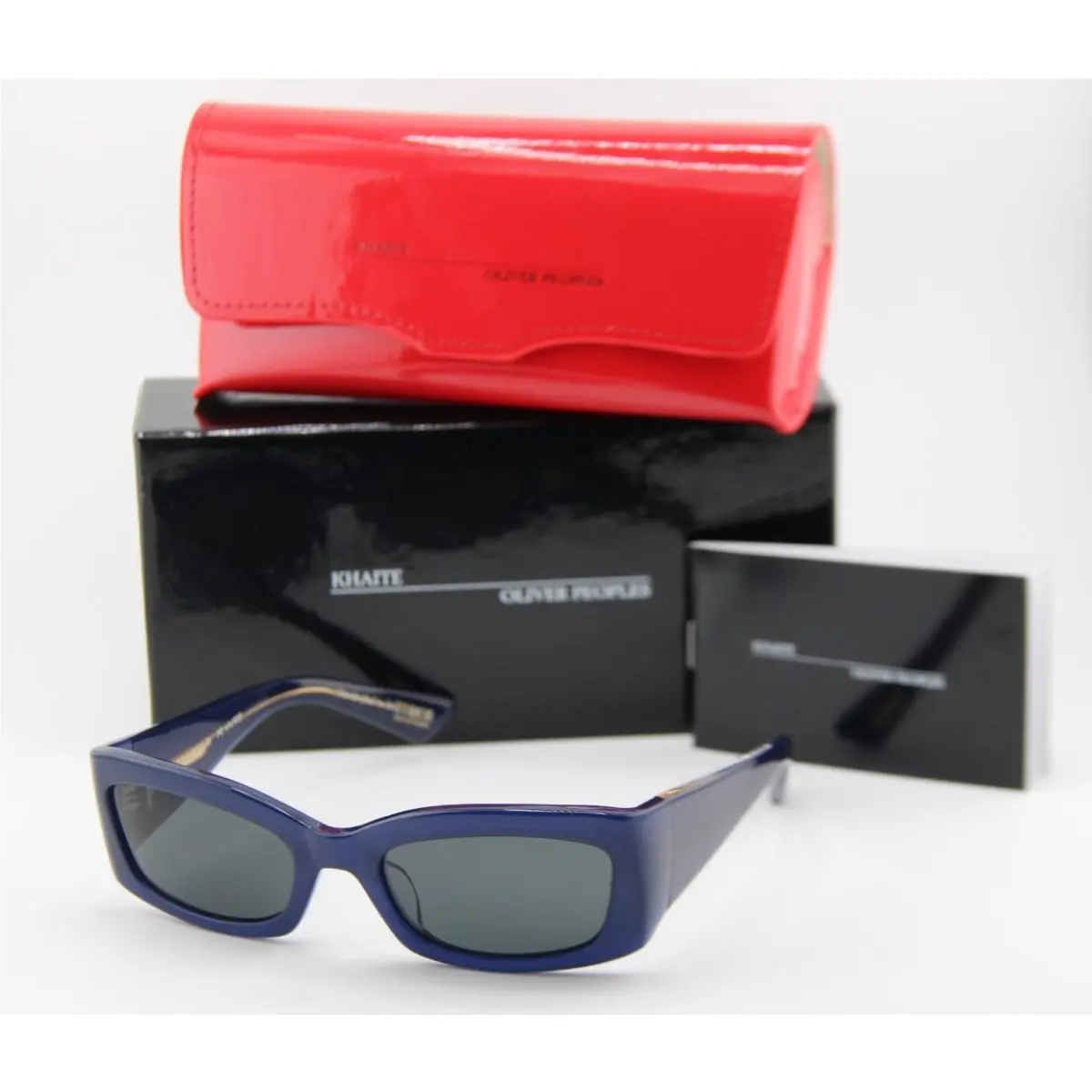 Oliver Peoples Khaite OV 5575SU 178887 1993C Blue Gold Sunglass 54-20