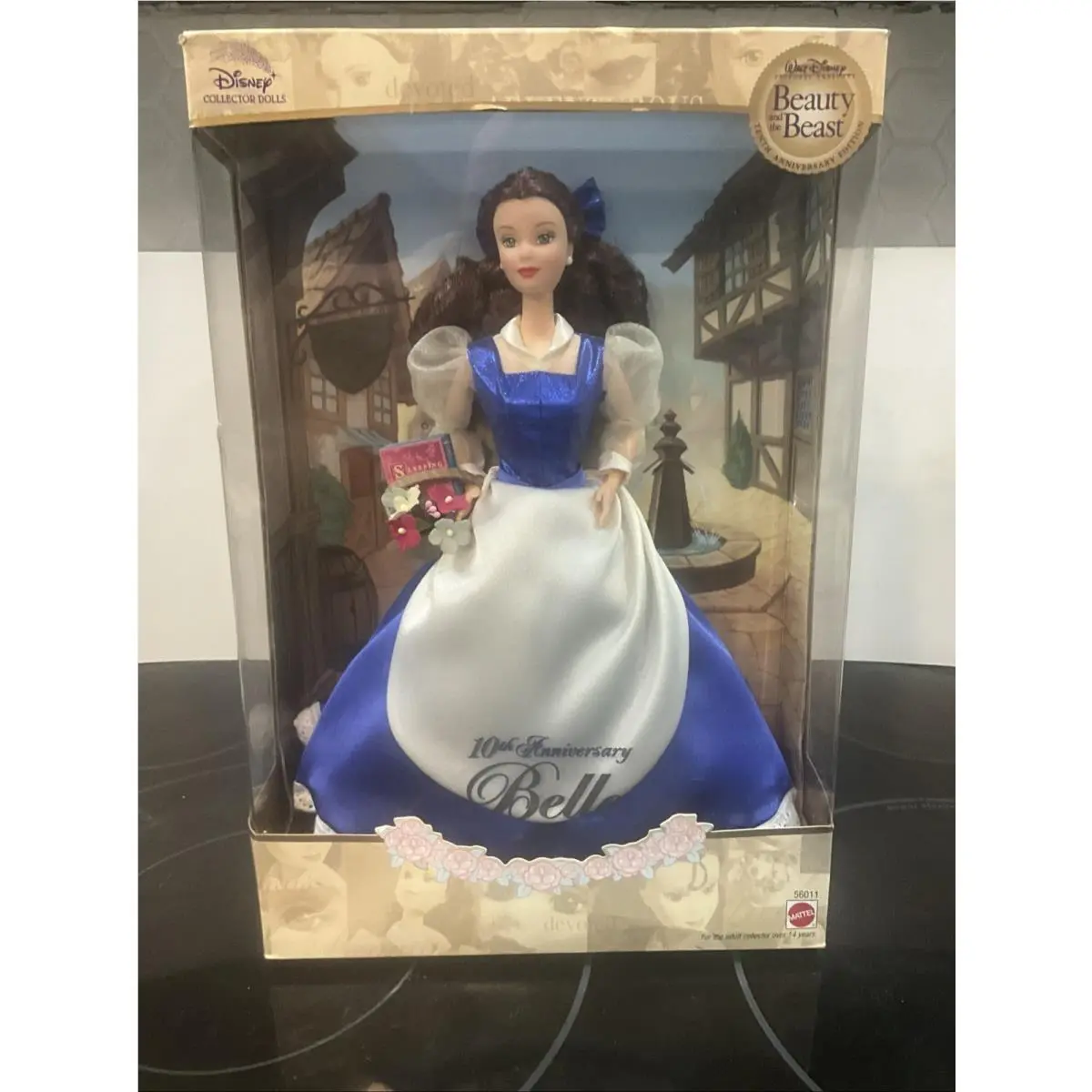 Disney Collector Dolls Beauty and The Beast 10th Anniversary Belle 2002 Mattel