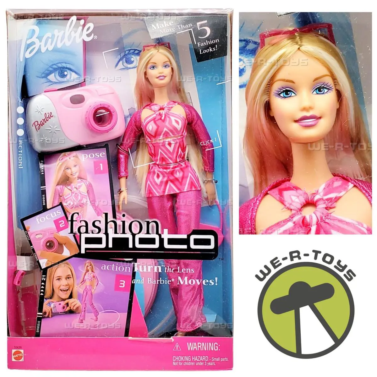 Fashion Photo Barbie Doll 2001 Mattel 55620