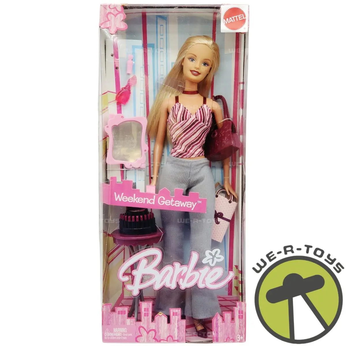 Barbie Weekend Get-away Fashion Fever Diva Drive Barbie Rare