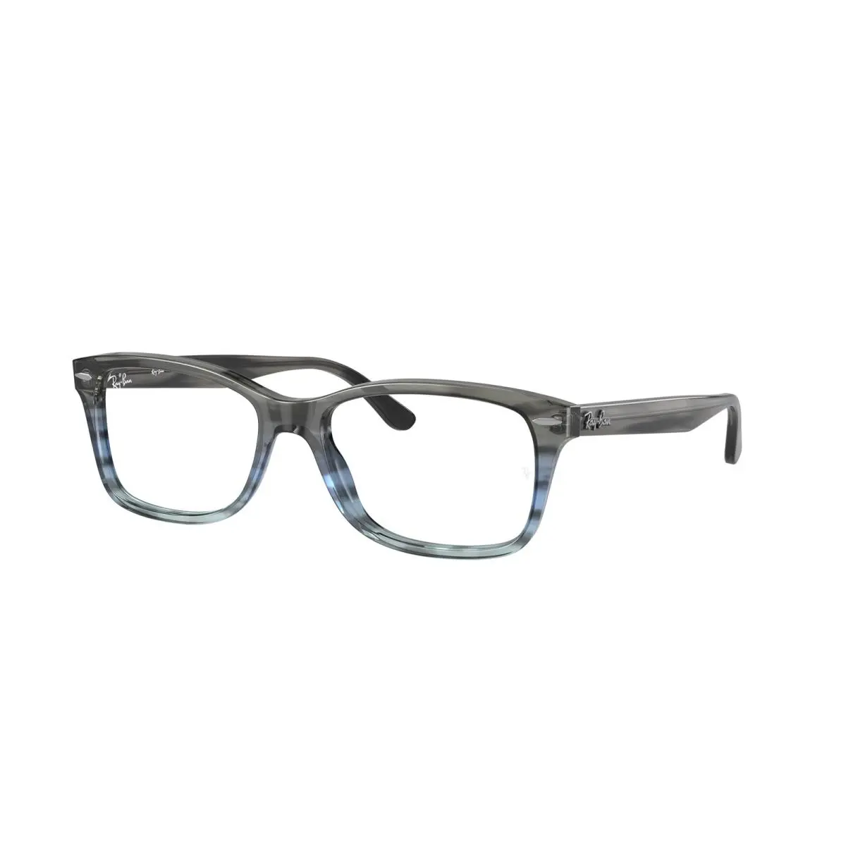 Ray-ban Optical RX 5428 Striped Gray Gradient Blue 8254 Eyeglasses
