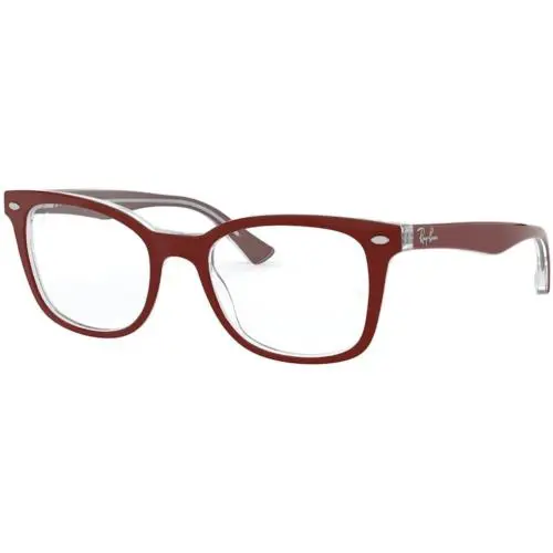 Ray-ban Optical RX 5285 Bordeaux on Transparent 5738 Eyeglasses
