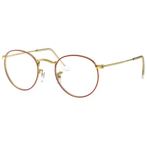 Ray-ban Optical RX 3447V Red on Legend Gold 3106 Eyeglasses