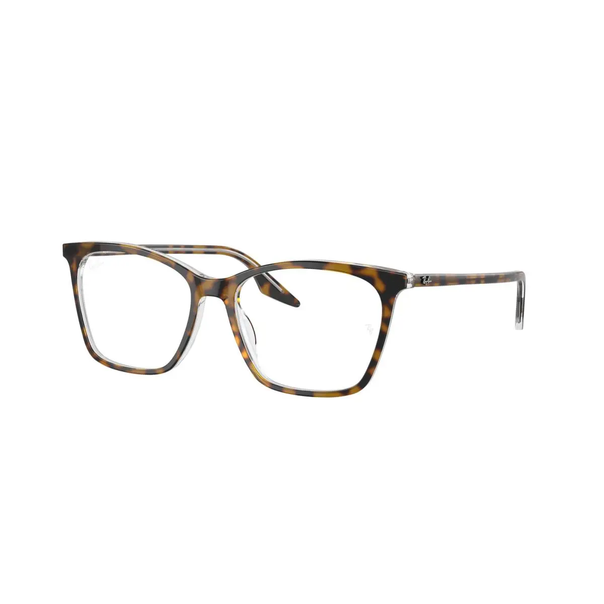 Ray-ban Optical RX 5422 Havana on Transparent 5082 Eyeglasses