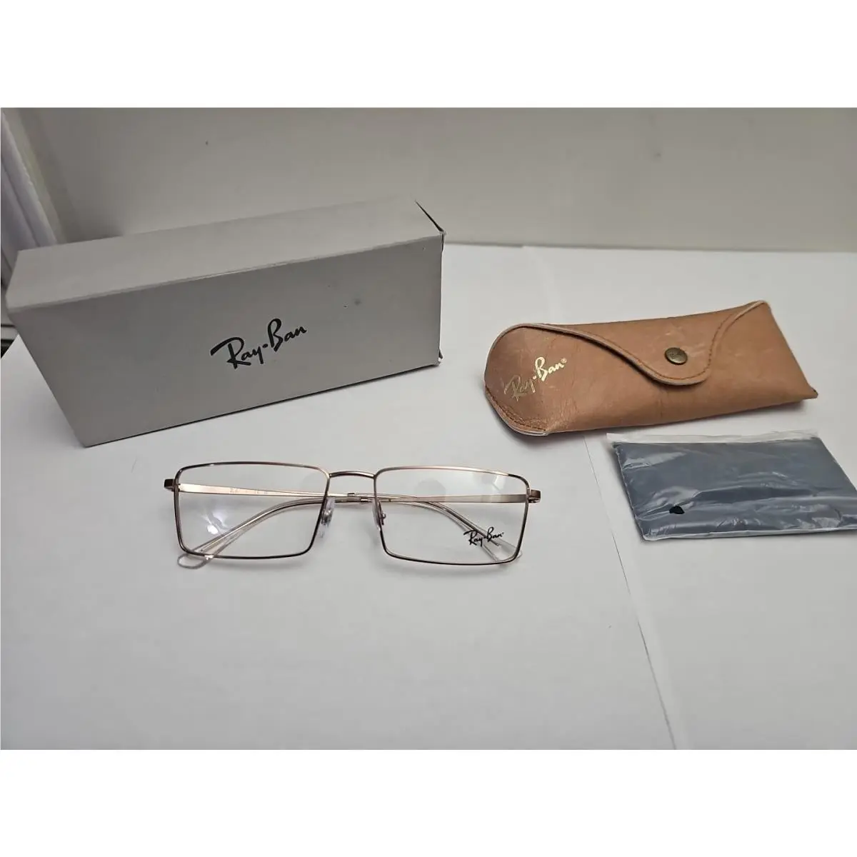 Ray-ban Unisex Eyeglass Frames Emy 0RX6541 In Copper Size 58