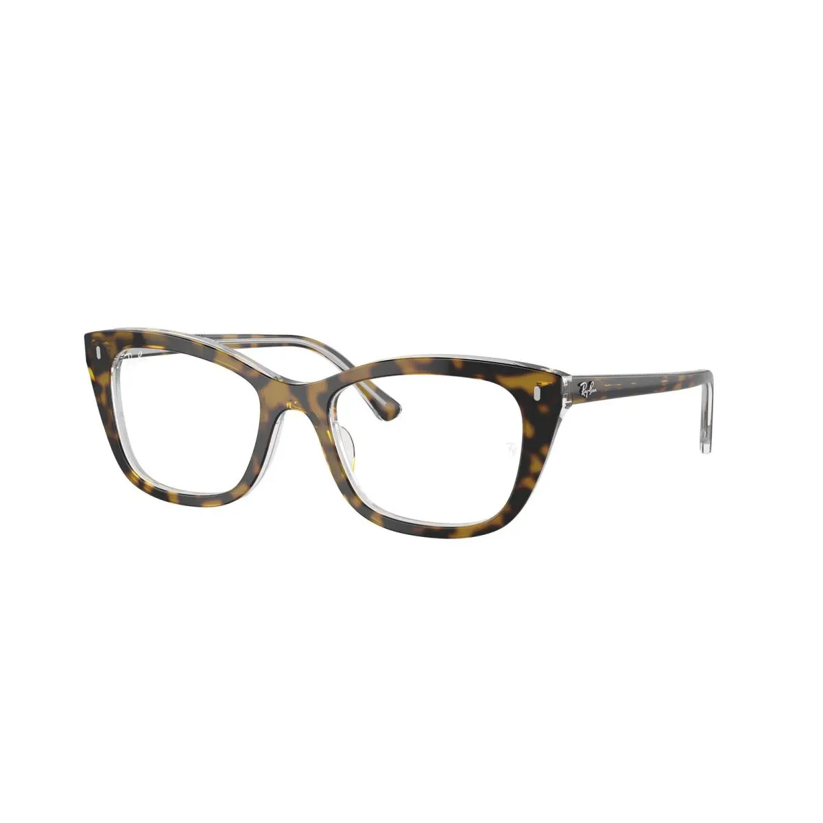 Ray-ban Optical RX 5433 Havana on Transparent 5082 Eyeglasses