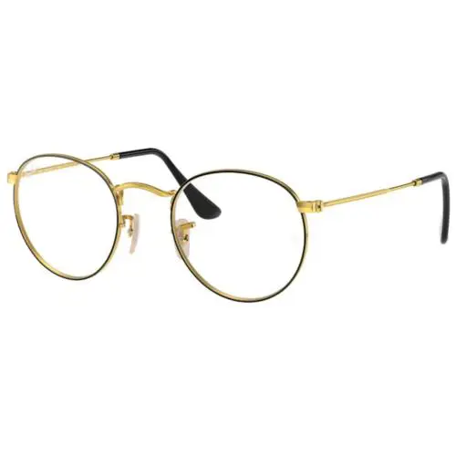 Ray-ban Optical RX 3447V Black on Arista 2991 Eyeglasses