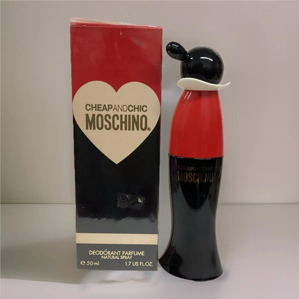 Chic Moschino Deodorant Parfume 1.7oz Spray AS Pict Vintage 2010