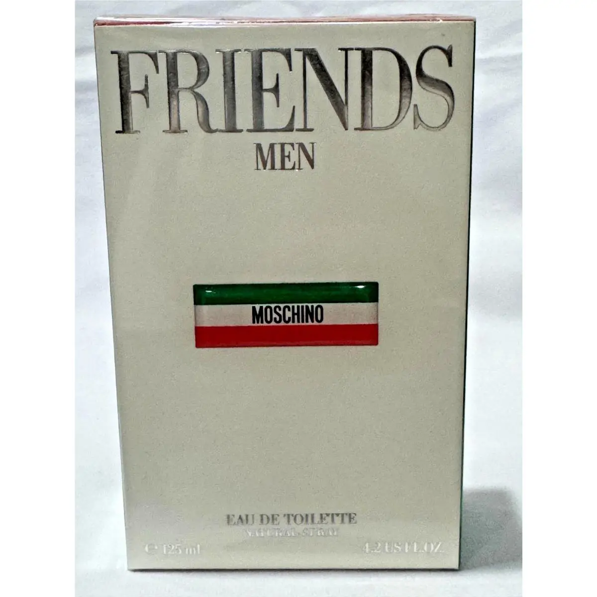 Moschino Friends Men Edt 4.2 oz 125ml Vintage Italian Flag Box