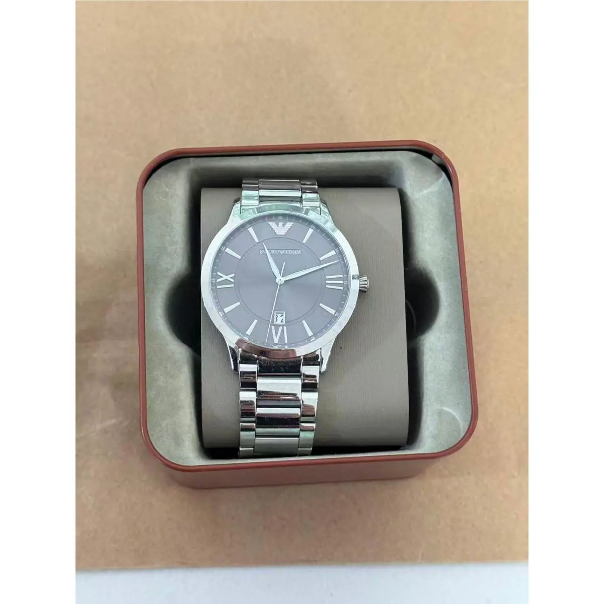 Emporio Armani Giovanni AR11350 Men`s Watch with Gray Dial
