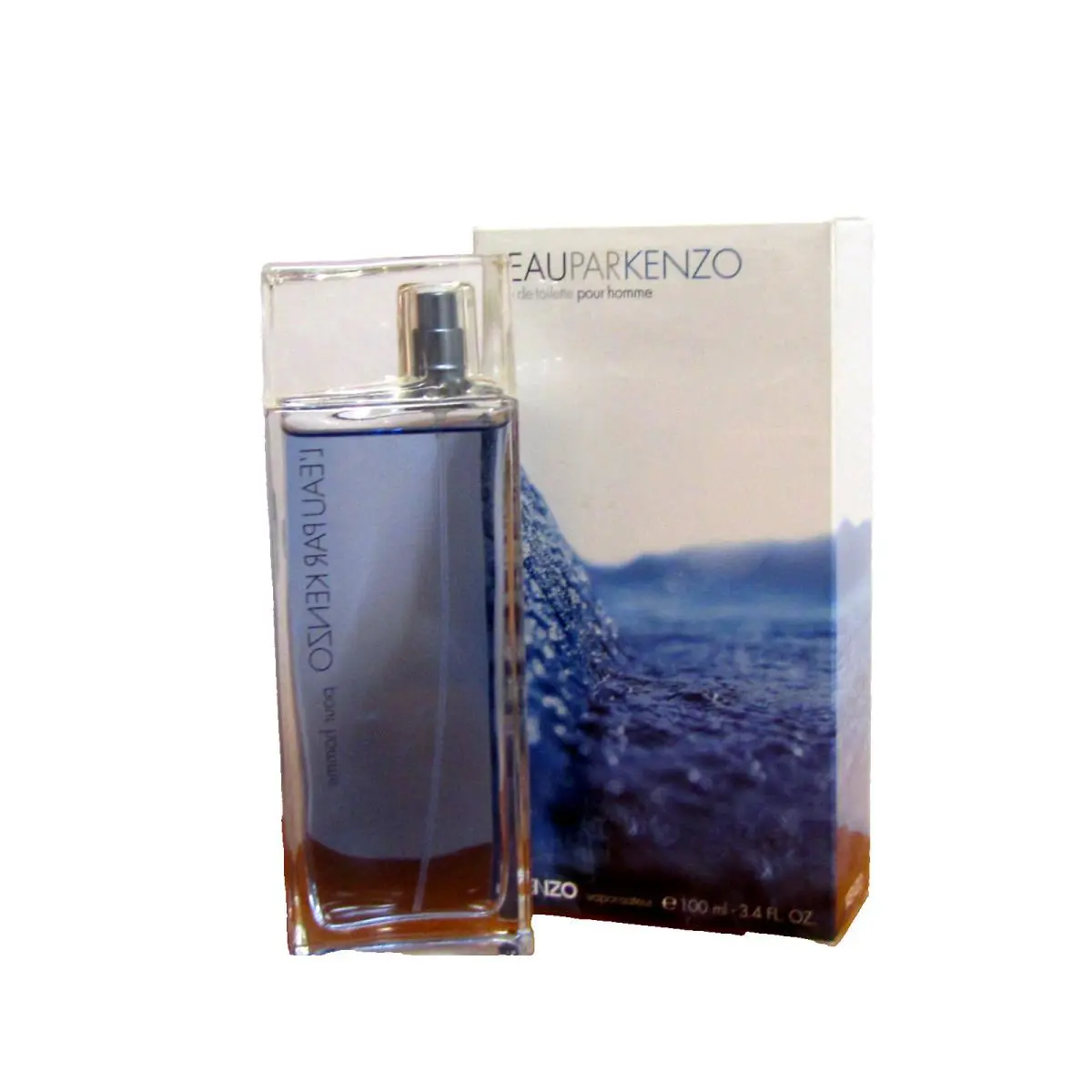 L`eau Par Kenzo Pour Homme Men Cologne 3.4 Oz/ 100 ml Eau De Toilette Spray Seal