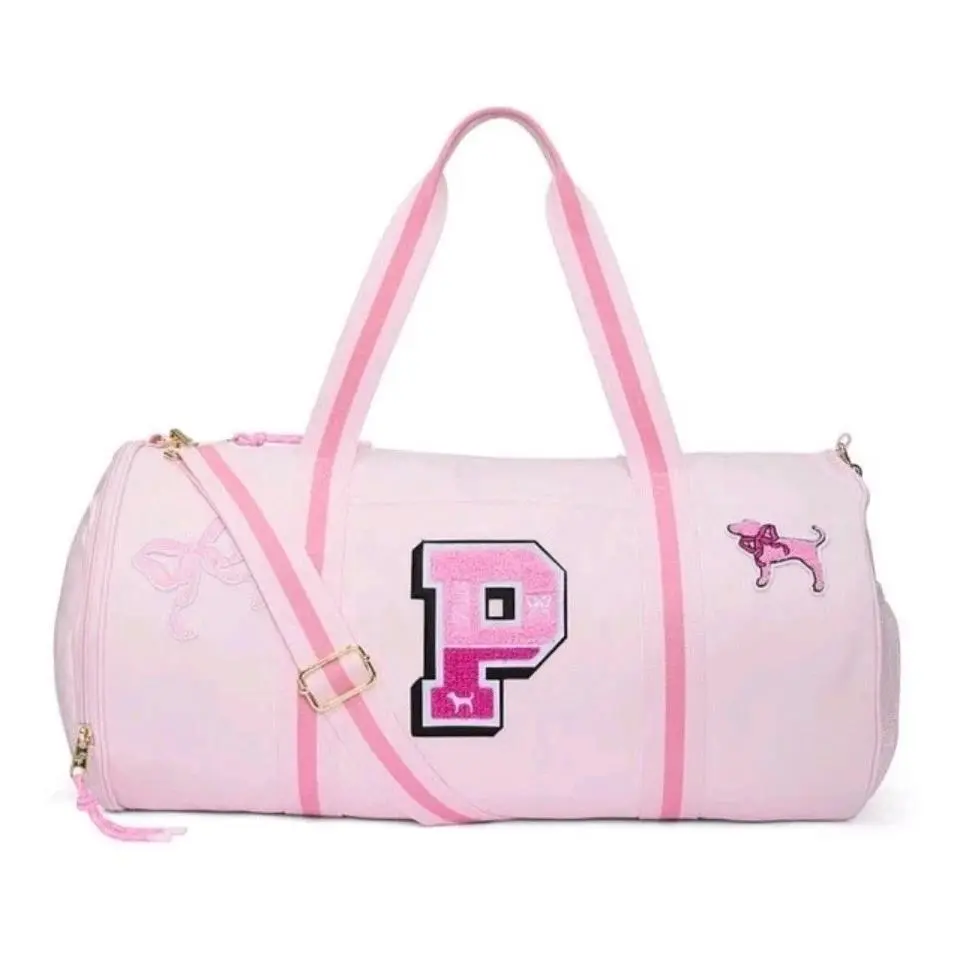 Victoria’s Secret Pink Love Shack Fancy Oversized Large Duffle Bag Rare