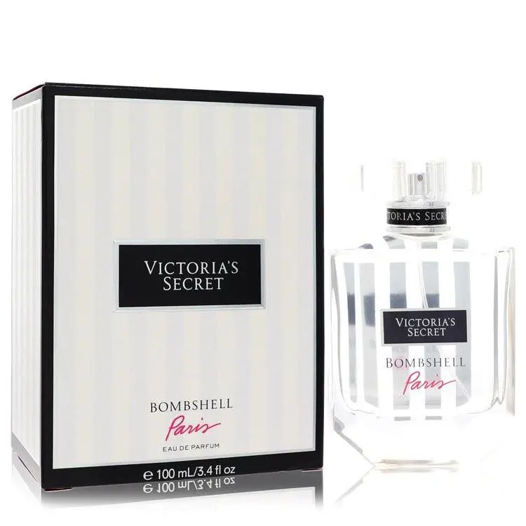 Victoria`s Secret Bombshell Paris Eau de Parfum Spray 3.4 oz For Women by Victoria's Secret