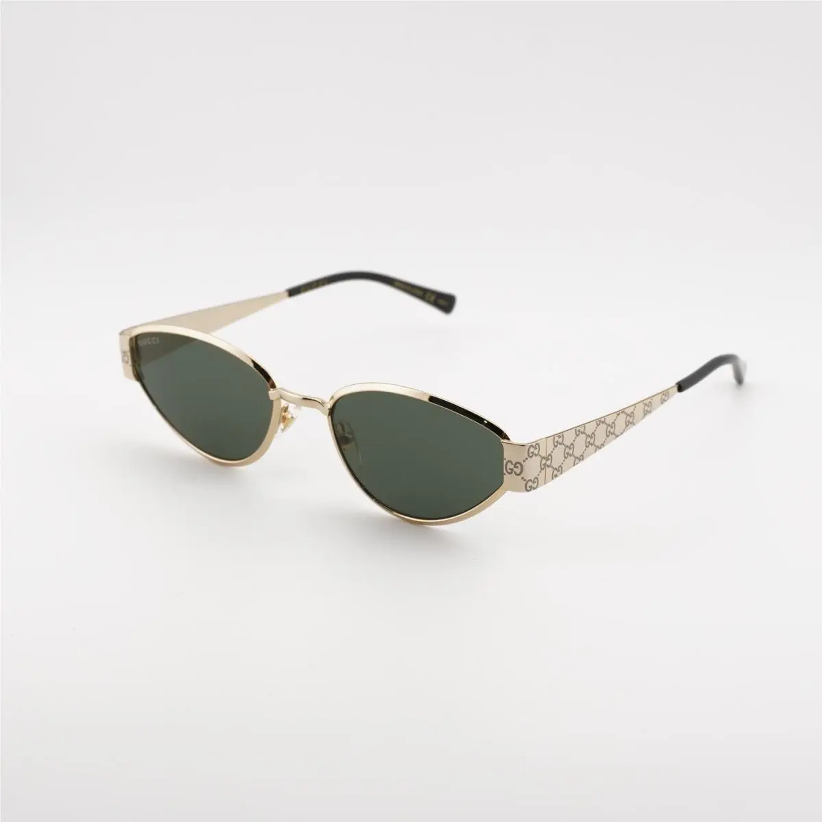 Gucci GG1853S 001 Gold/grey 55-19-145 Sunglasses