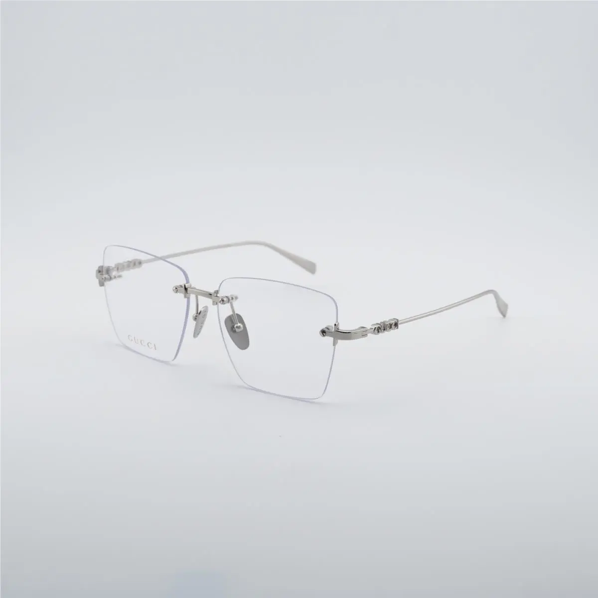 GG1938O 002 Silver 54mm Eyeglasses by Gucci