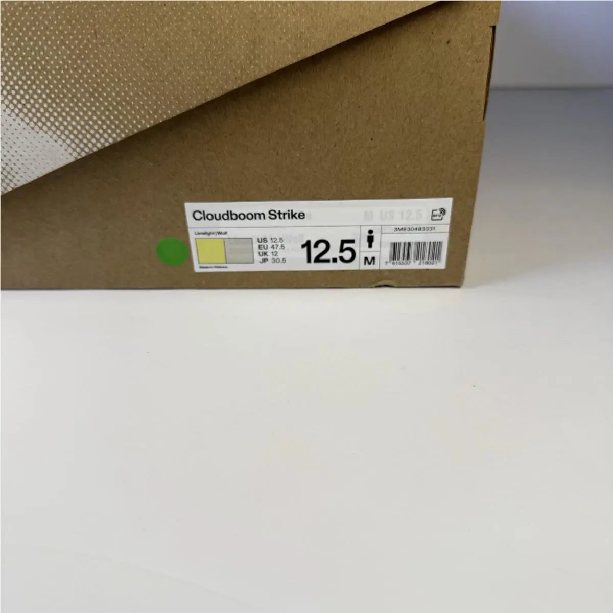 On-Running shoes - Cloudboom Strike - Cloudboom Strike - 3ME30483331 - Limelight / Wolf (Yellow / Gray / Black) 8