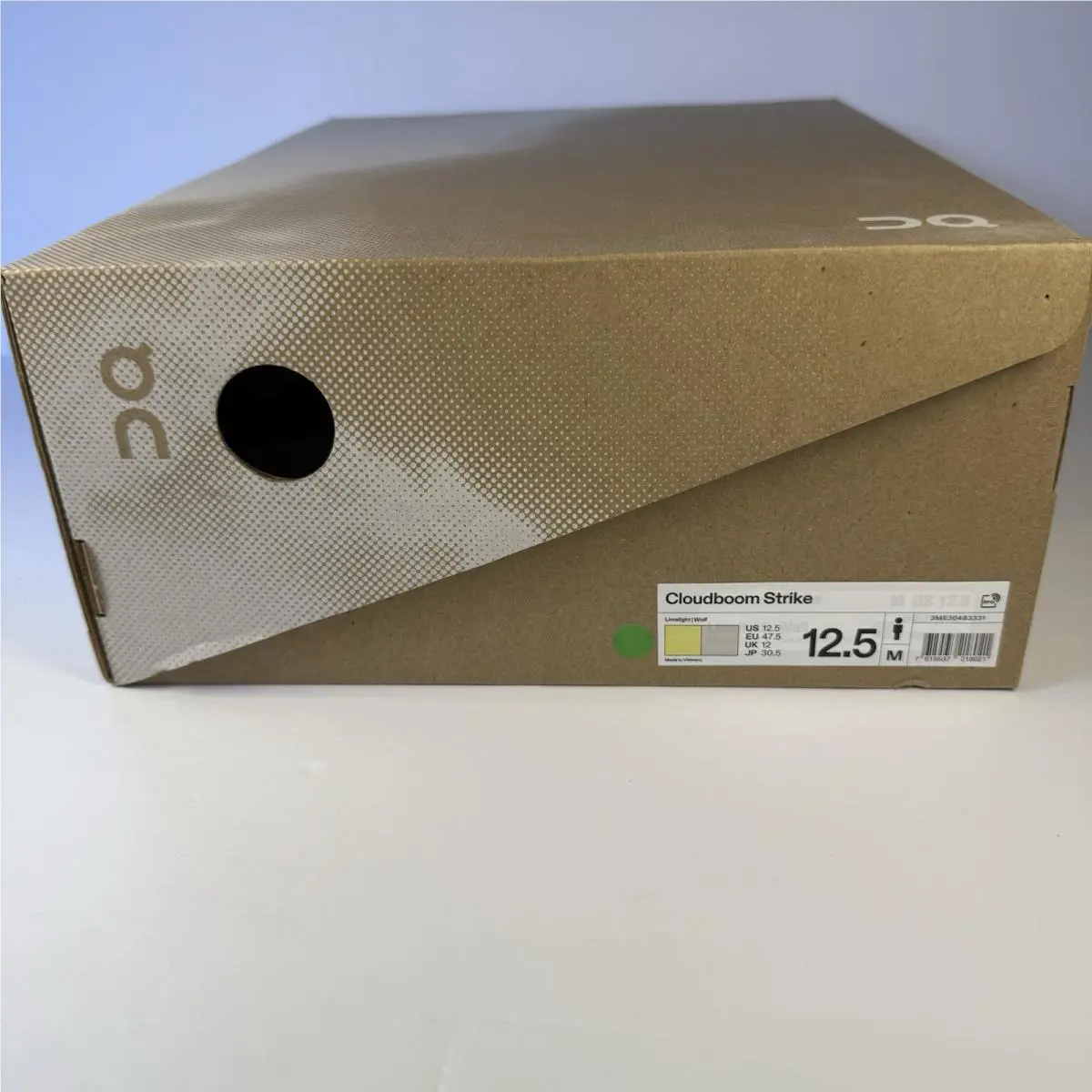 On-Running shoes - Cloudboom Strike - Cloudboom Strike - 3ME30483331 - Limelight / Wolf (Yellow / Gray / Black) 9