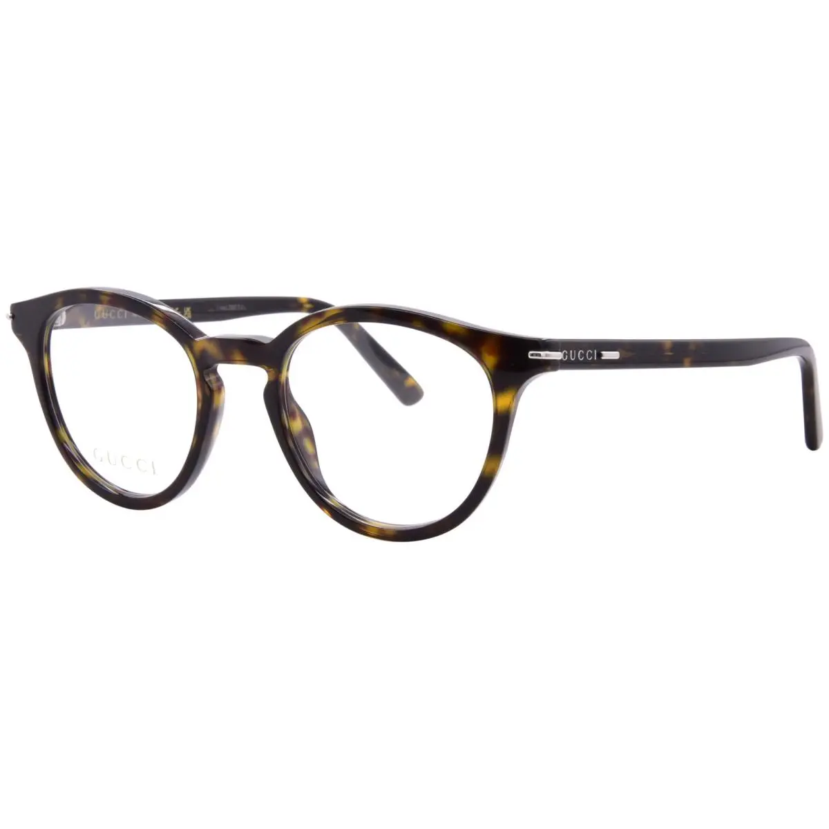 Gucci GG1727O 002 Eyeglasses Men`s Havana Full Rim Square Shape 48mm