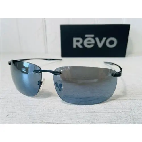 RE1170 01 GY Descend Z Satin Black w/ Polarized Graphite Lenses Suns by Revo