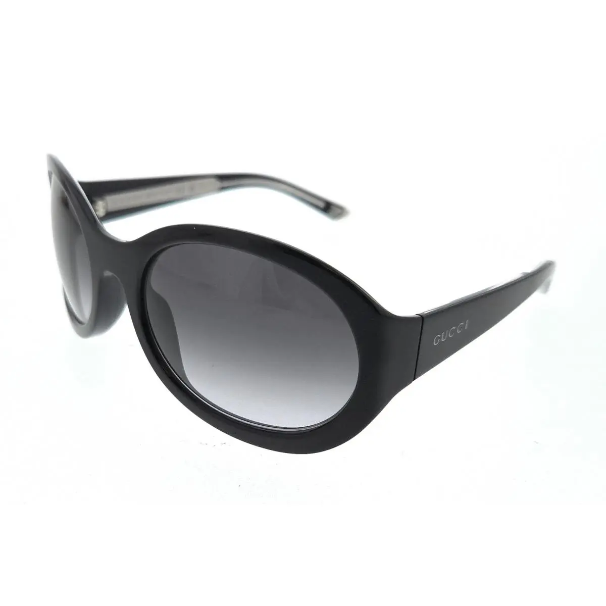 Gucci GG2012S-001 Black Round Ladies Sunglasses