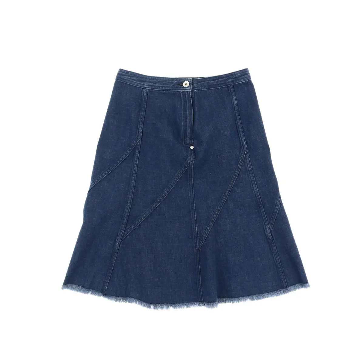 Rag Bone 162325 Womens Casual Cotton Denim A-line Skirt Indigo Size 2 - Indigo