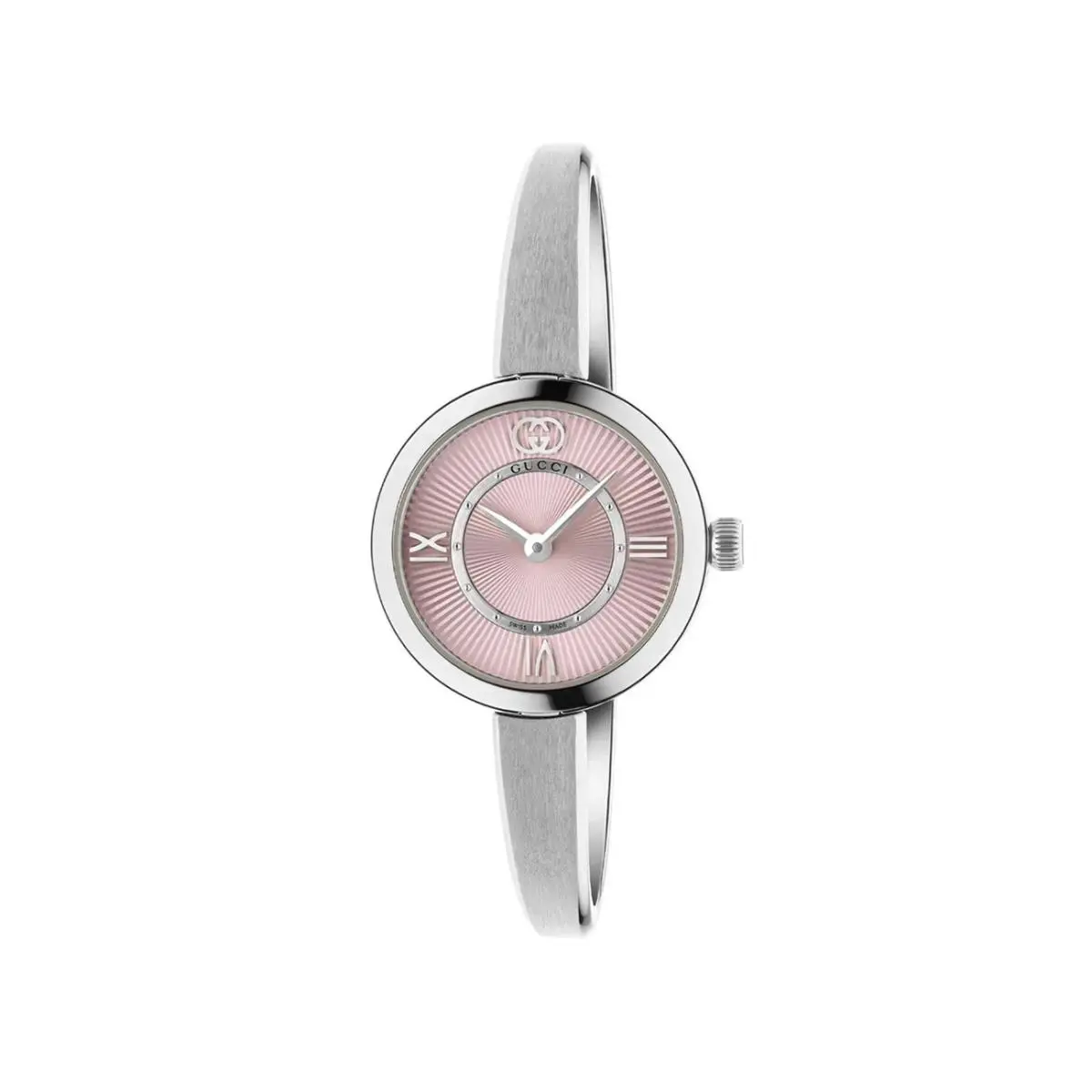 24 MM Pink Dial Ladies Watch YA167514 by Gucci