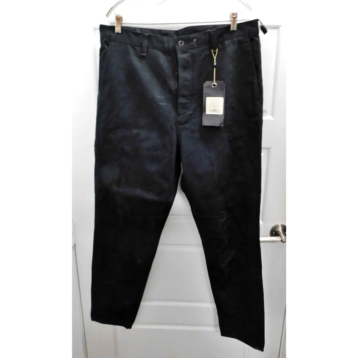Rag Bone Black Engineered Chino Size 36