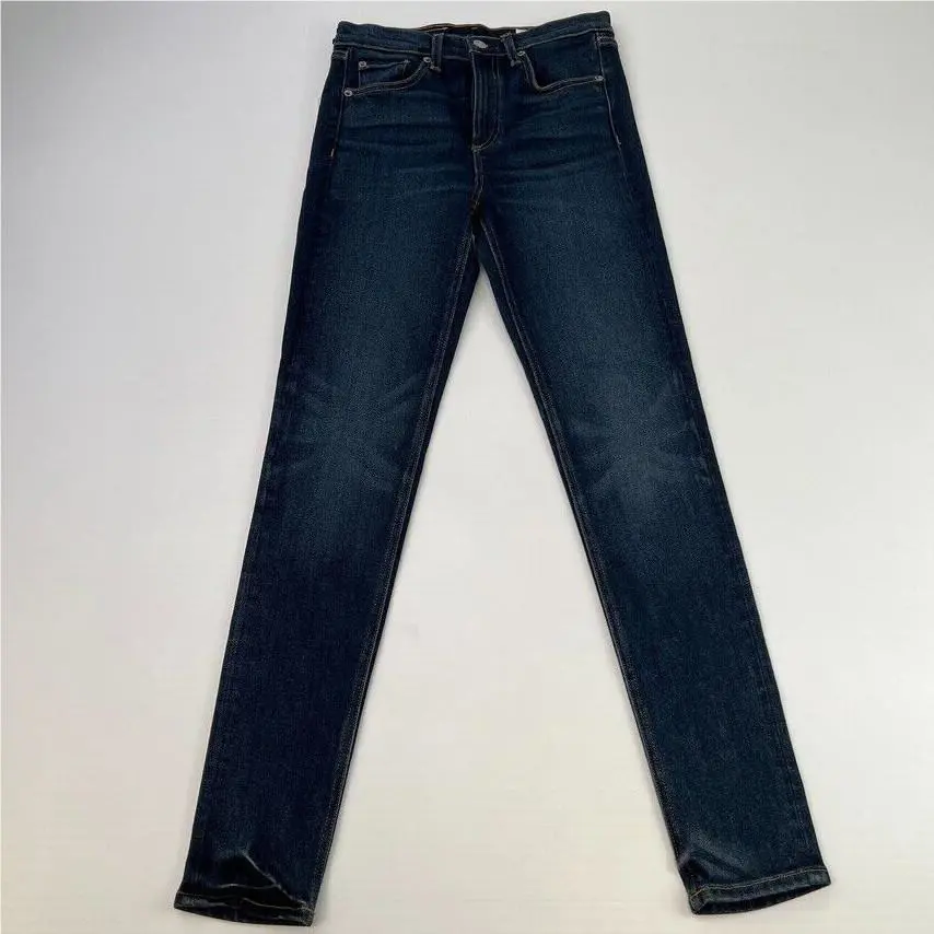 Rag Bone Jean Women 25 High Rise Skinny Usa 26x29.5 Denim Work Party Core Ne