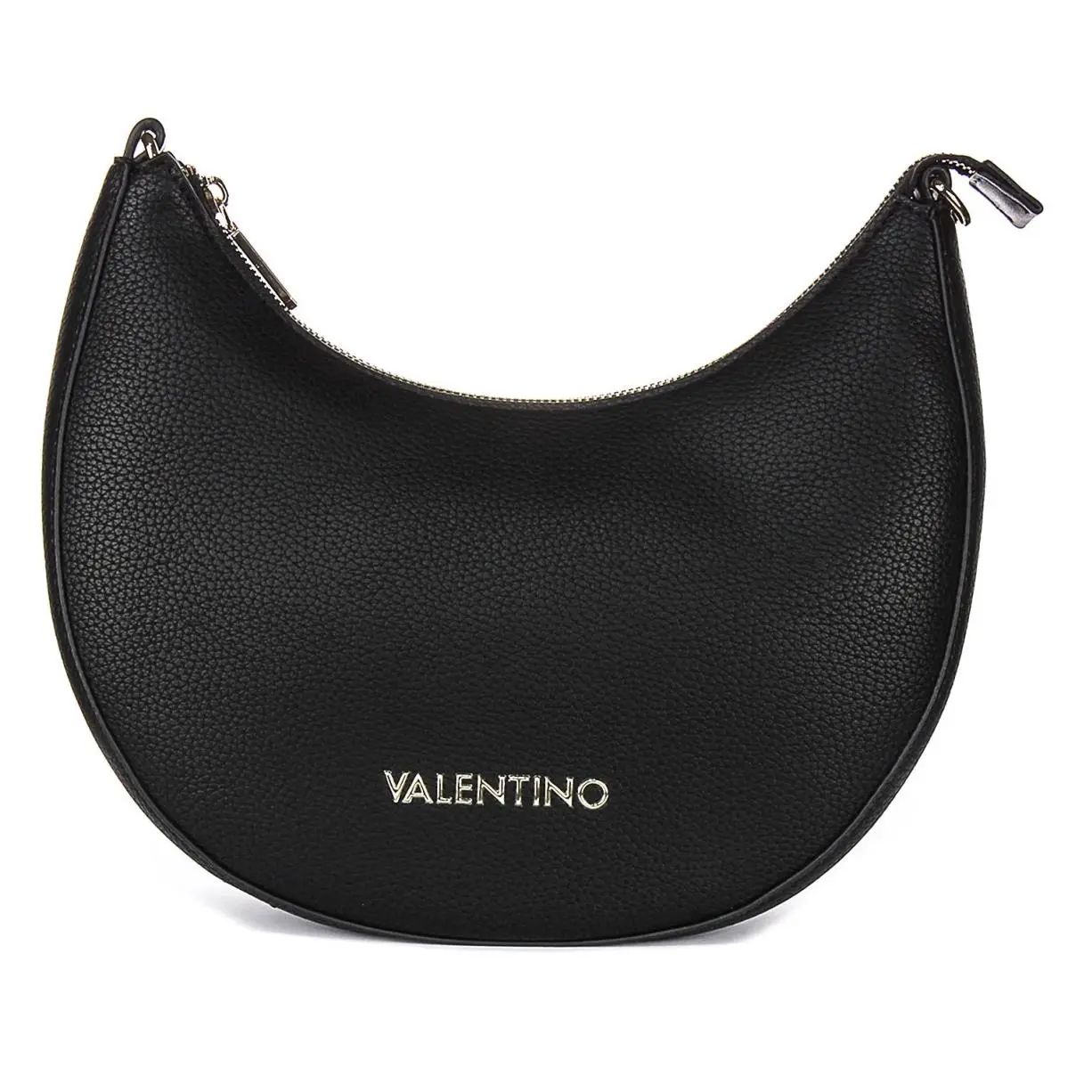 Valentino Alexia Hobo Soft PU Leather Womens Shoulder Bag In Black