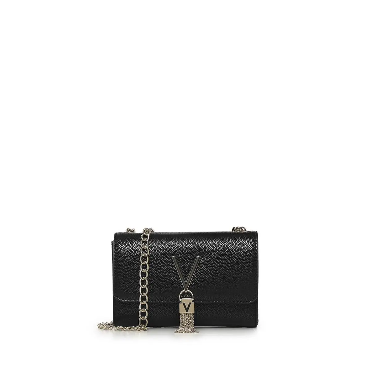 Valentino Divina Pochette Luxury Womens Crossbody Bag In Black