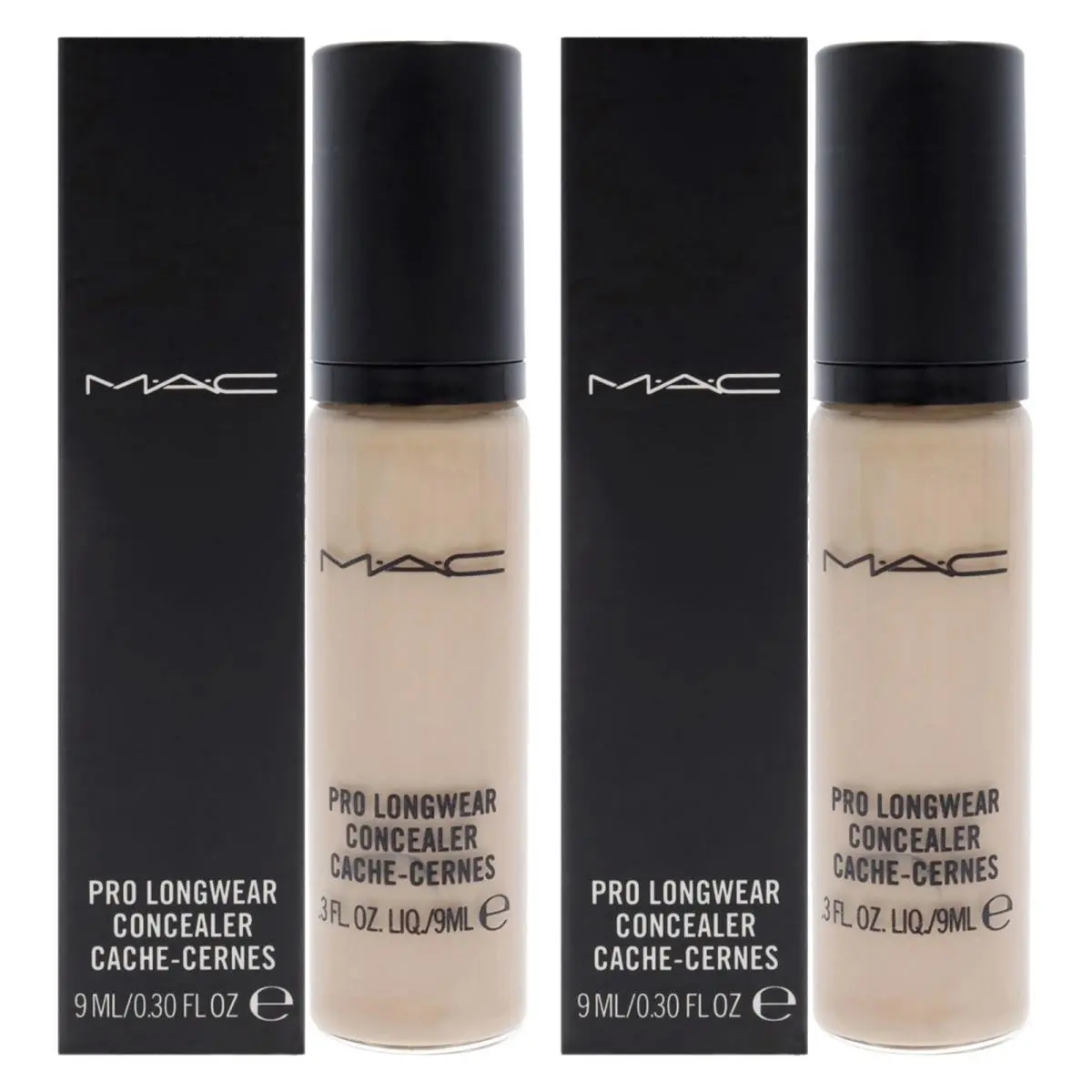 Pro Longwear Concealer - NC15 by Mac For Women - 0.30 oz Concealer - Pack of 2 by MAC Cosmetics