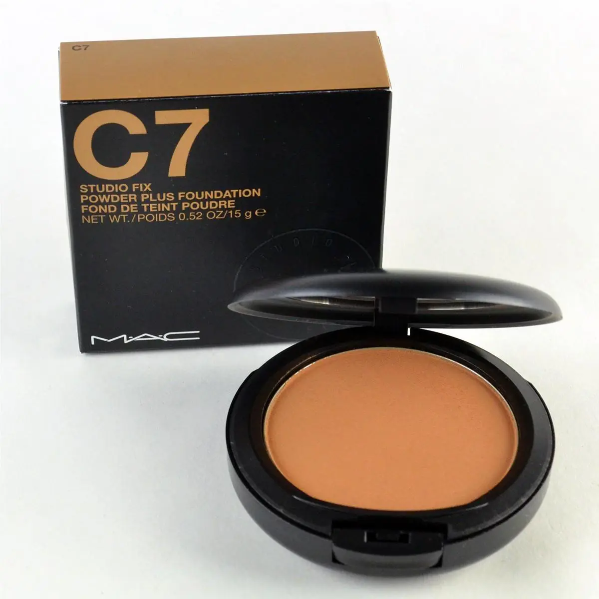 Mac Studio Fix Powder Plus Foundation C7 - Full Size 0.52 Oz. / 15 g