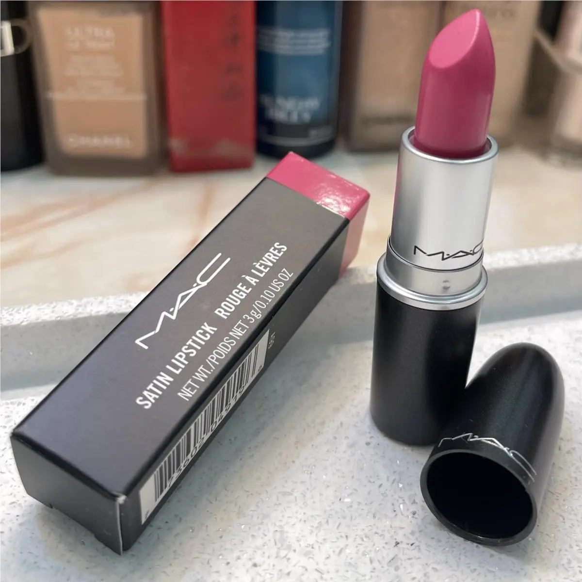 Mac ‘818 Pink Nouveau’ Satin Lipstick Very Rare Htf