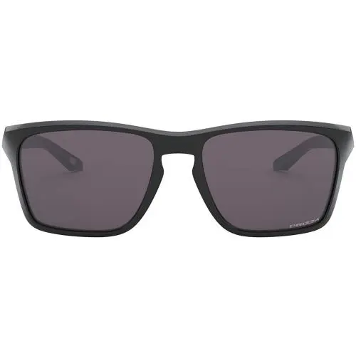 Oakley 0Oo9448 Sylas Rectangle Sunglasses - Polished Black / Prizm Grey - Polished Black/Prizm Grey, lens__map: Grey