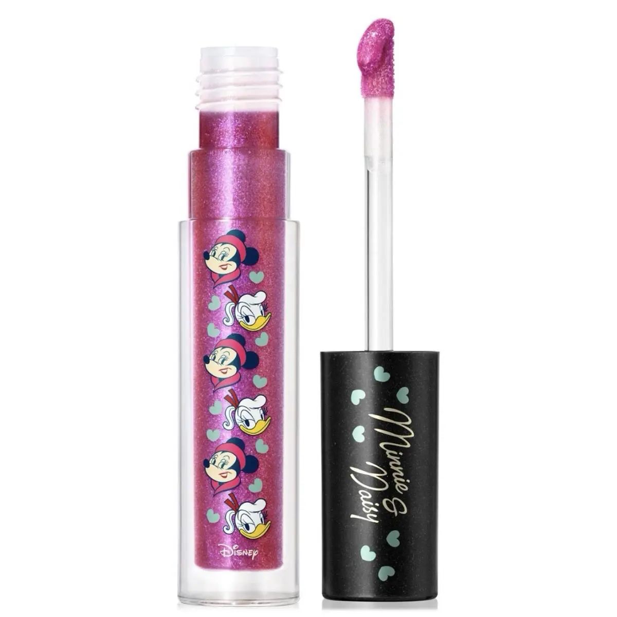 Mac Disney Minnie Mouse Daisy Duck Lipglass Lip Gloss Pink Polka Dots Nip