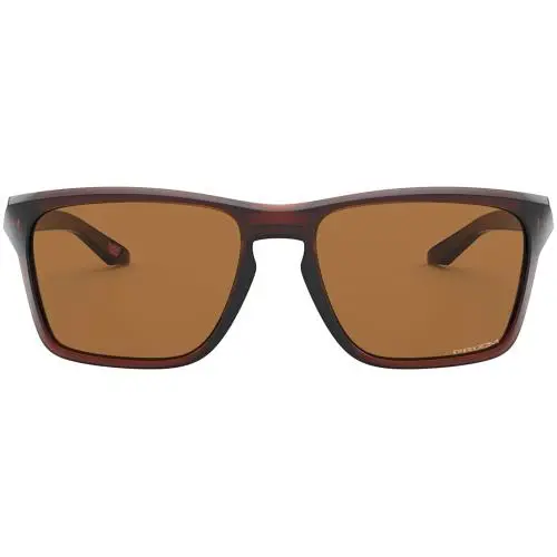 Oakley 0Oo9448 Sylas Rectangle Sunglasses - Polished Rootbeer / Prizm Bronze - Polished Rootbeer/Prizm Bronze, lens__map: Brown